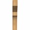 Ekena Millwork Monterey Smooth Corbel, Western Red Cedar, 3 1/2"W x 10"D x 22"H COR04X10X22MON00SWR - alternate 3